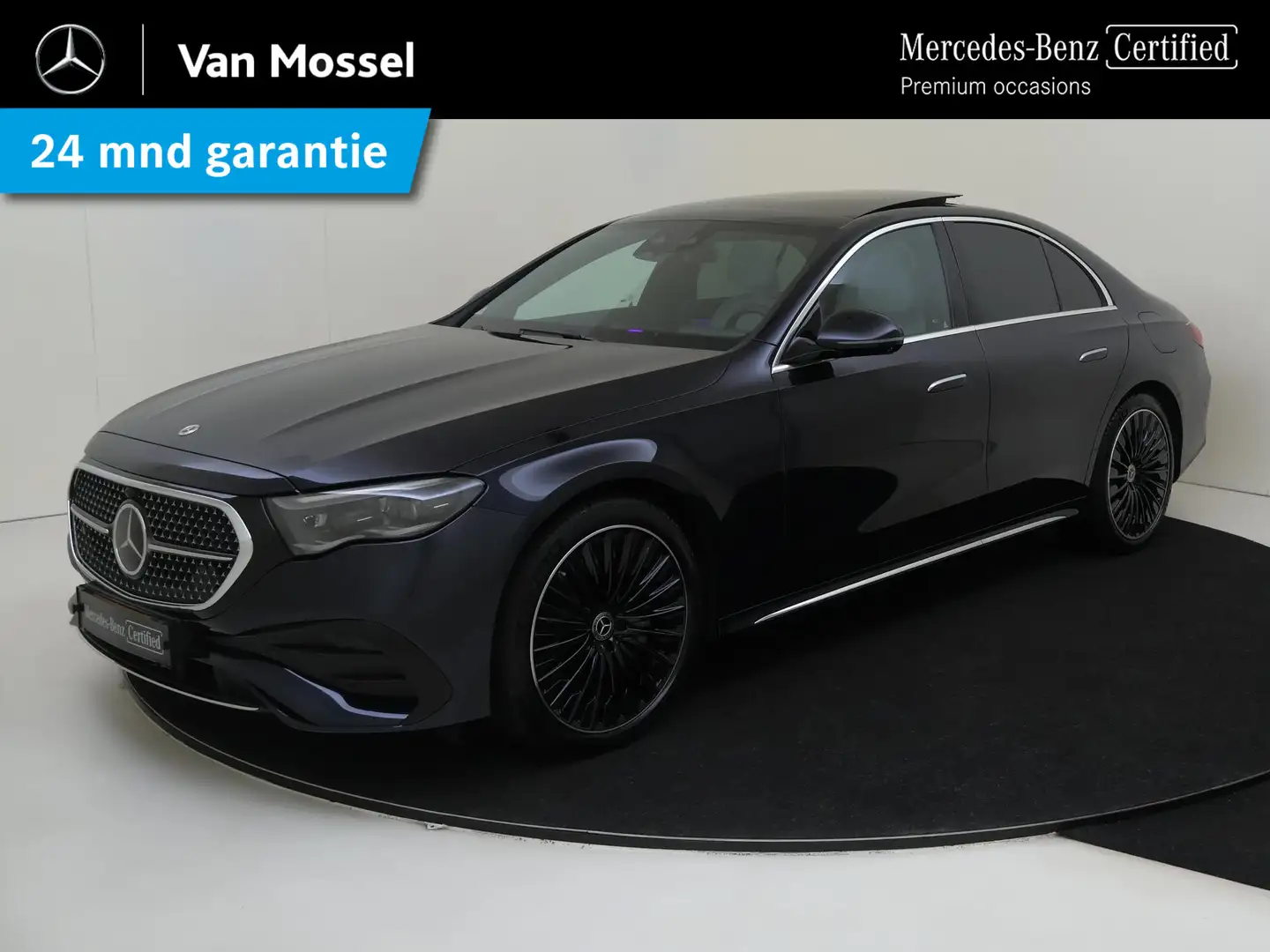 Mercedes-Benz E 400 e 4MATIC AMG Line Premium Plus /Panoramadak /Burme Blauw - 1