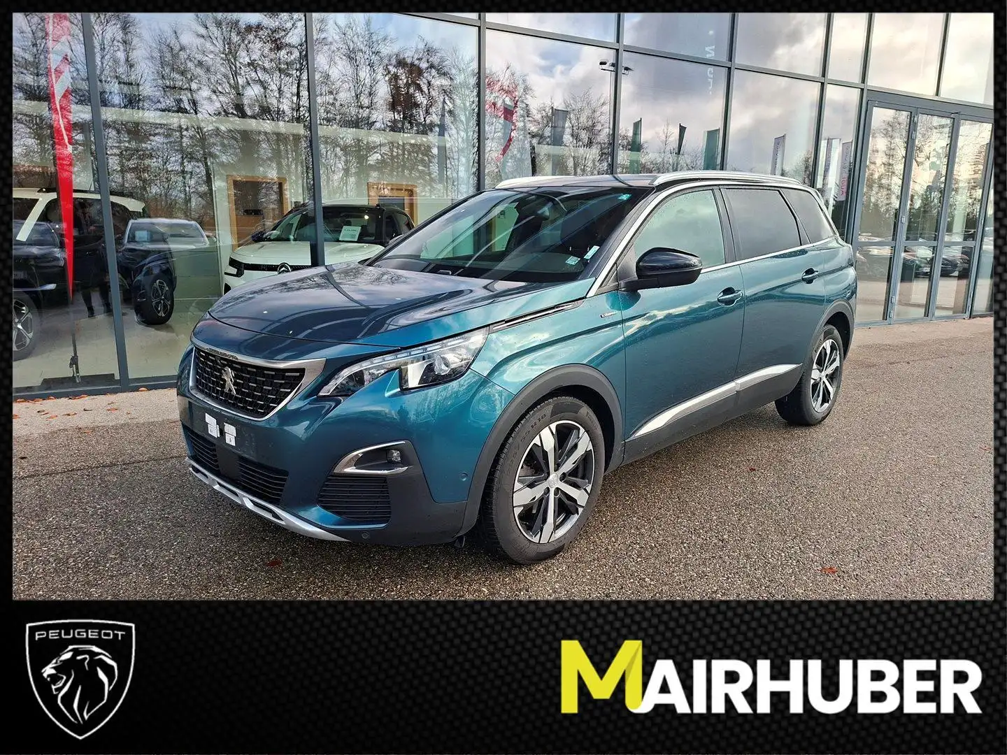 Peugeot 5008 2,0 BlueHDI 180 S&S EAT8 GT Grün - 1