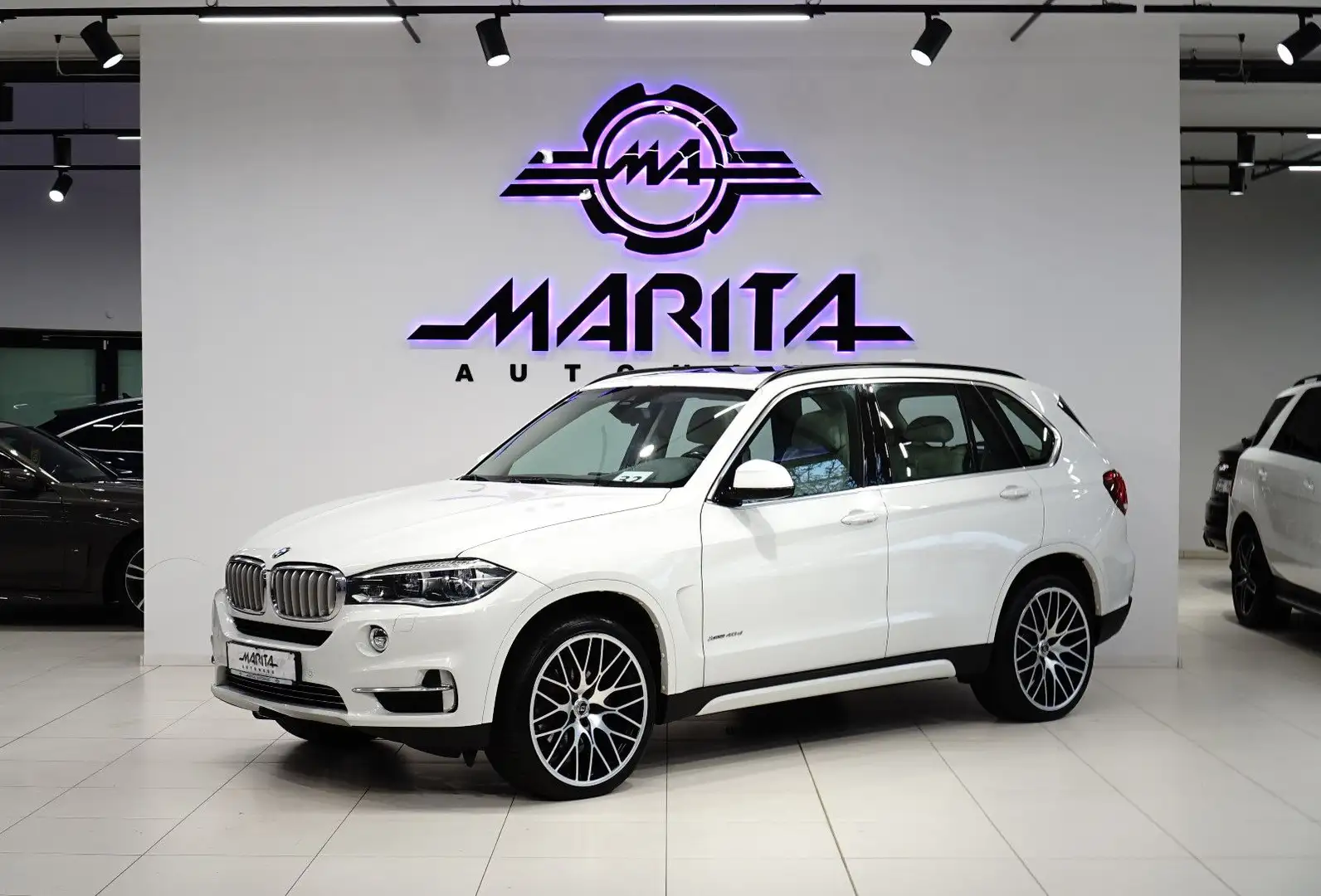 BMW X5 40d|PURE EXCELLENCE|7-SITZ|MEMO|KAMERA|PANO.| Blanc - 1