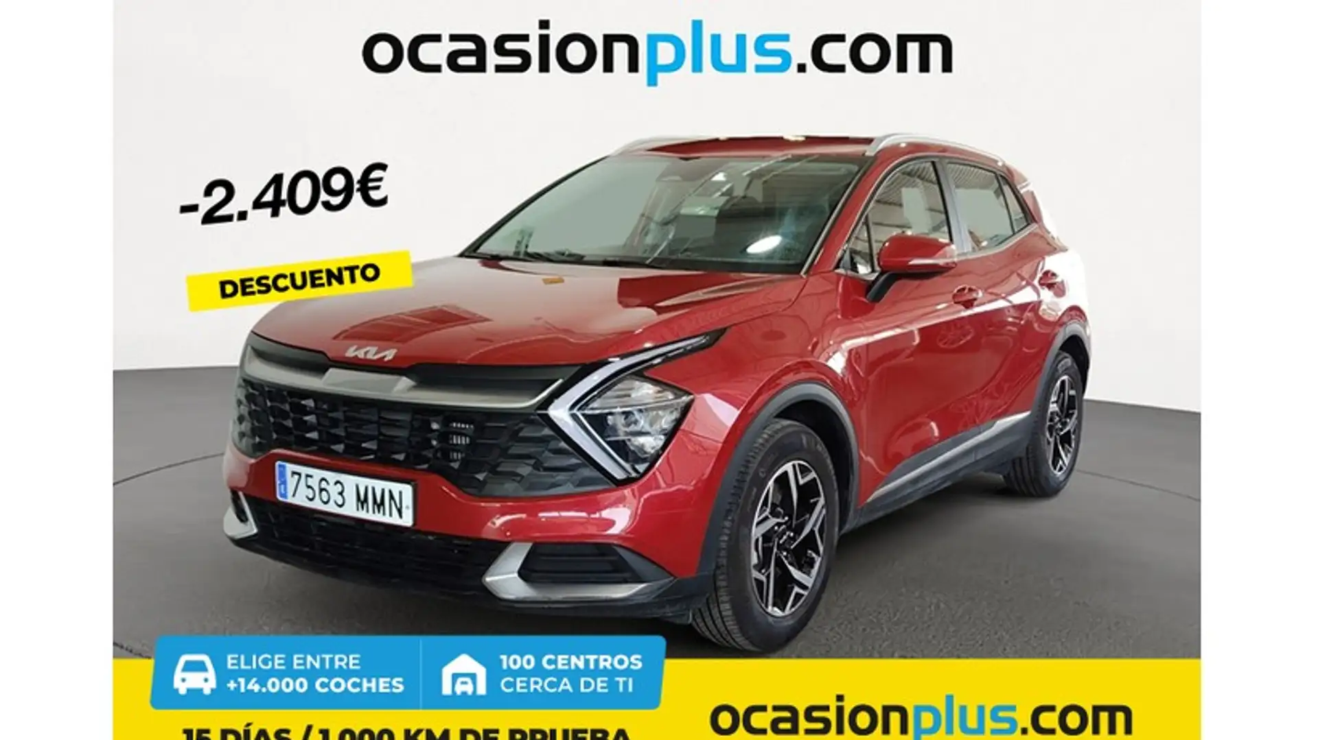 Kia Sportage 1.6 T-GDi Concept 150 Rojo - 1