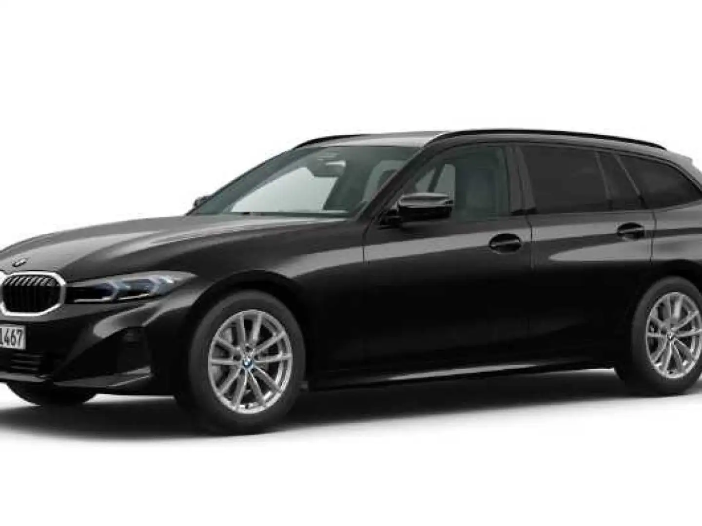 BMW 318 d Touring Ad.LED AHK ACC RFK LCPro HuD SpoSi. Noir - 2