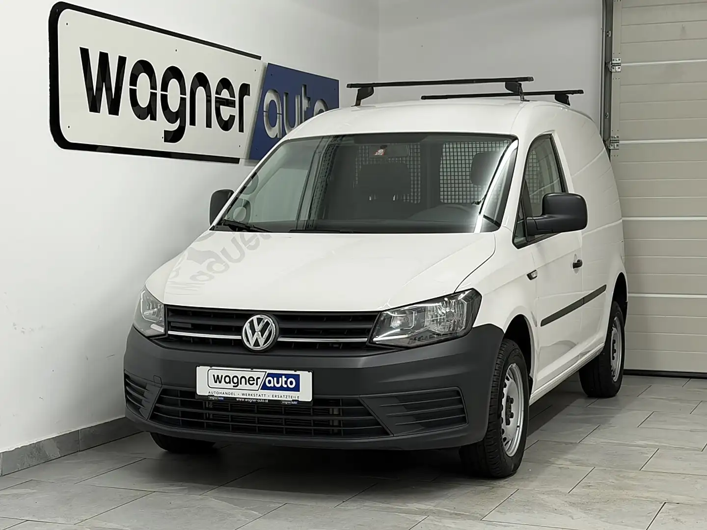 Volkswagen Caddy Kastenwagen 2,0 TDI 4MOTION.Klima/Tempoma... Weiß - 1