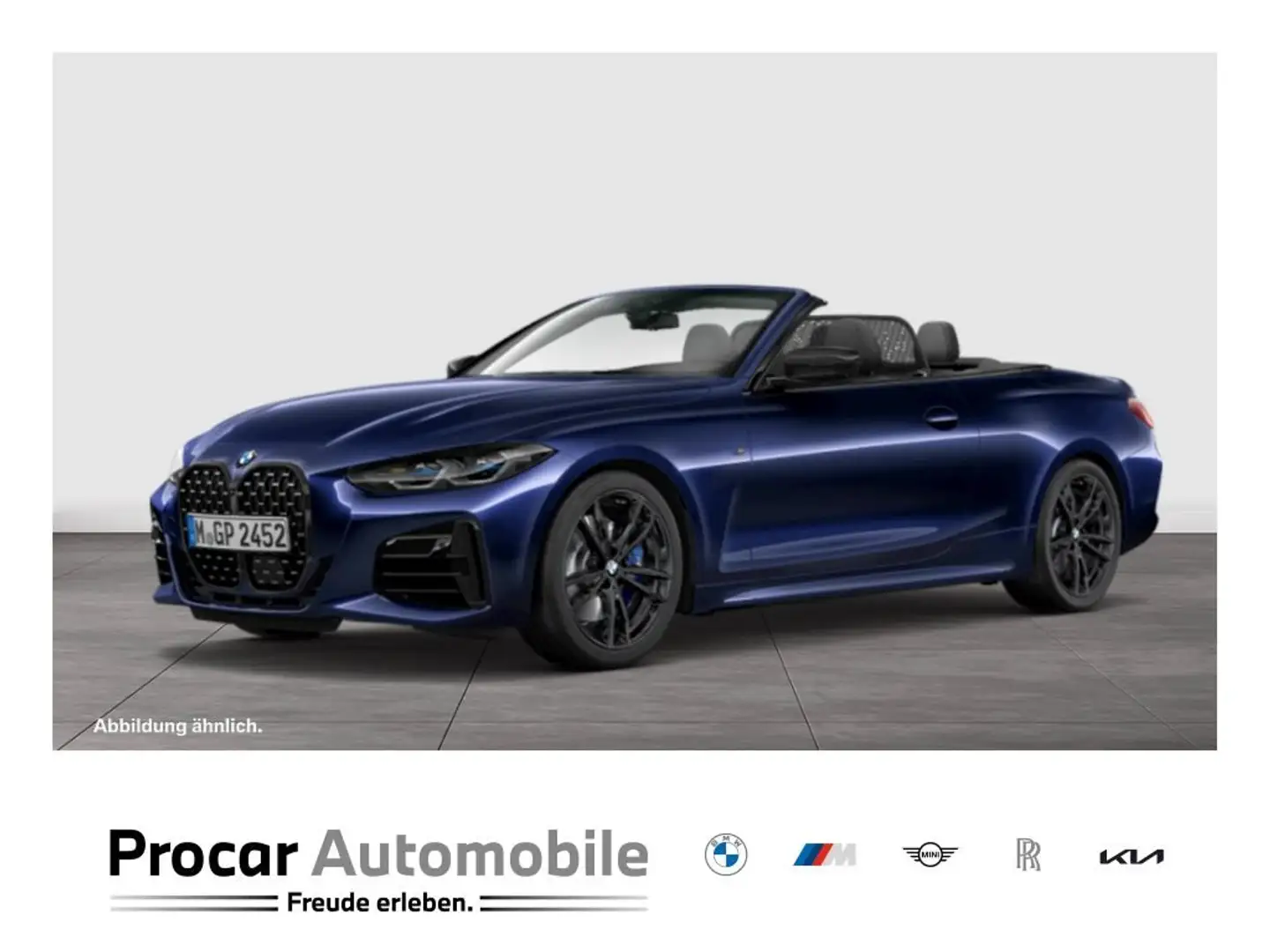 BMW 440 M440i xDrive Cabrio Schnitzer Head-Up HK HiFi DAB Blau - 1