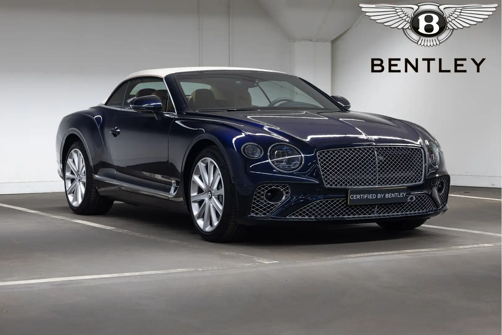 Bentley Continental GT New Convertible V8 Kék - 1