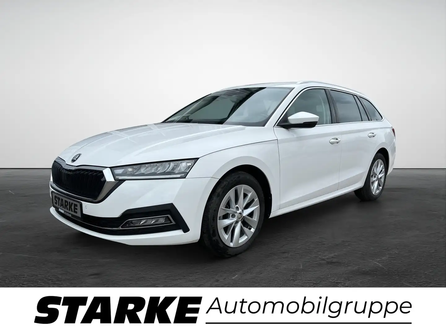 Skoda Octavia Combi 2.0 TDI DSG Style Weiß - 2