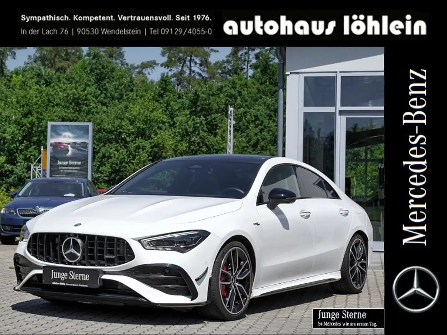 Mercedes-Benz CLA 35 AMG CLA 35 4M AMG PP PANO+AERO+HUD+BURM+NIGHT+360°+1 Alb - 1