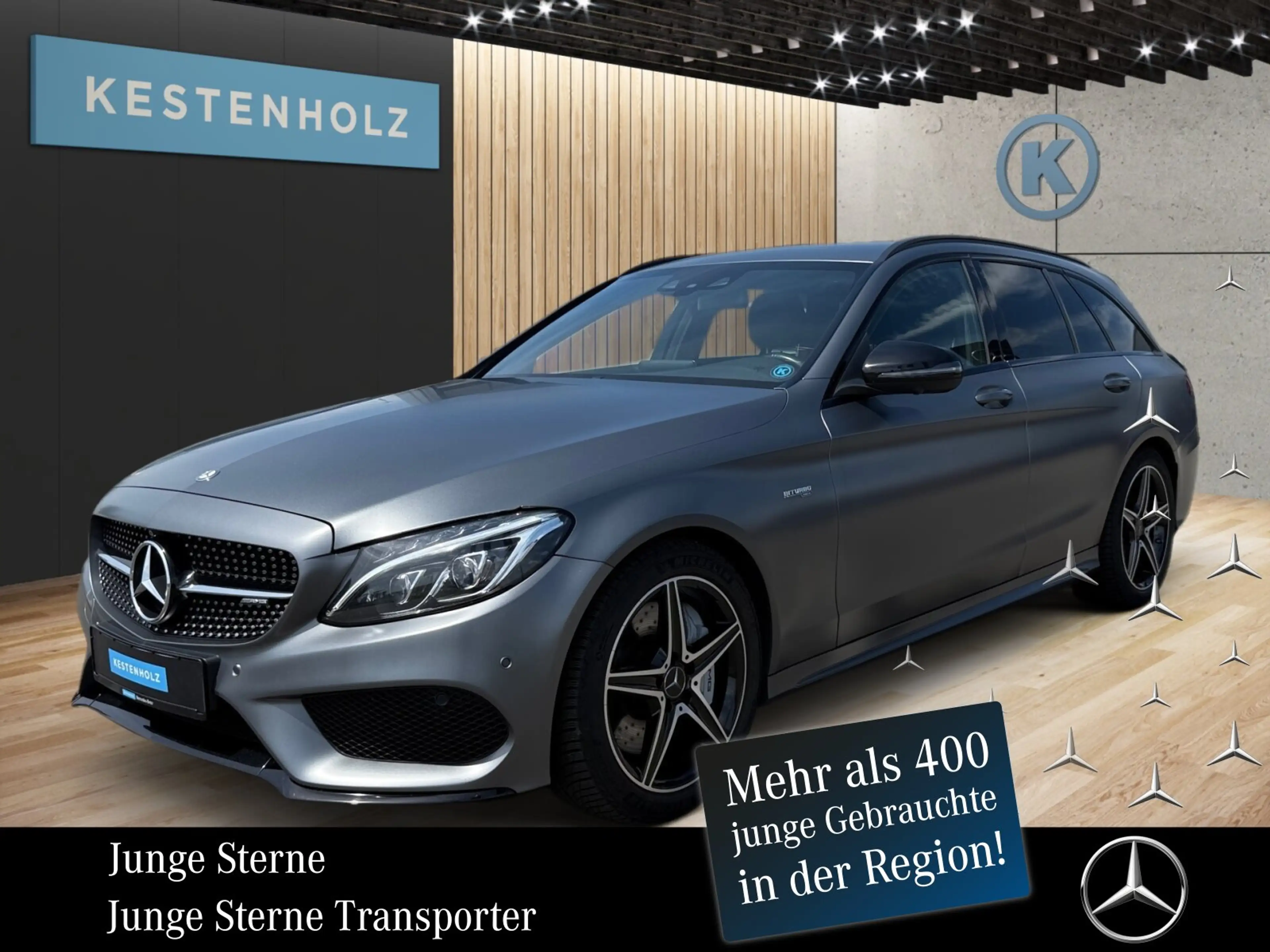 Mercedes-Benz C 43 AMG Mercedes-AMG C 43 4M T *STHZ*TWA*360°*BURM*LED*