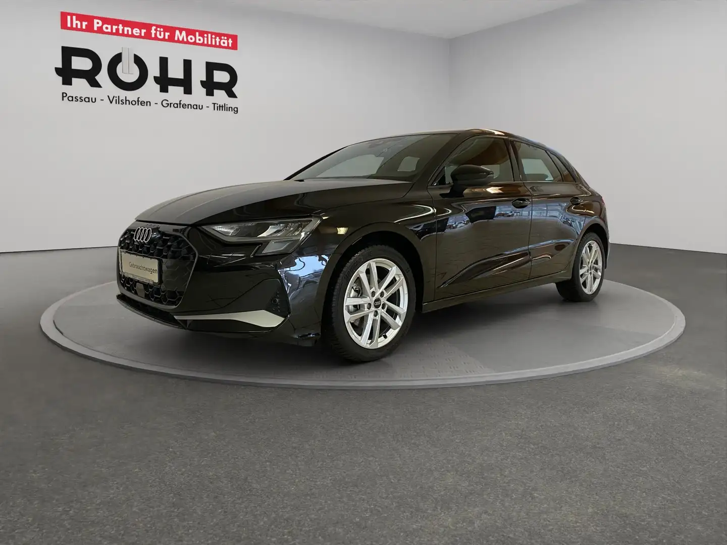 Audi A3 Sportback Advanced 30 TDI (Garantie 01/2030.DAB.Na Schwarz - 2