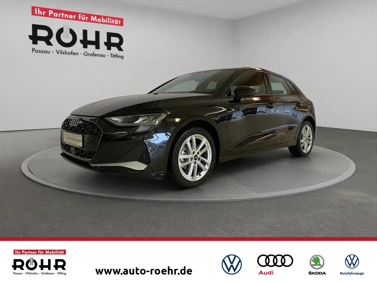 Audi A3 Sportback Advanced 30 TDI (Garantie 01/2030.DAB.Na Schwarz - 1