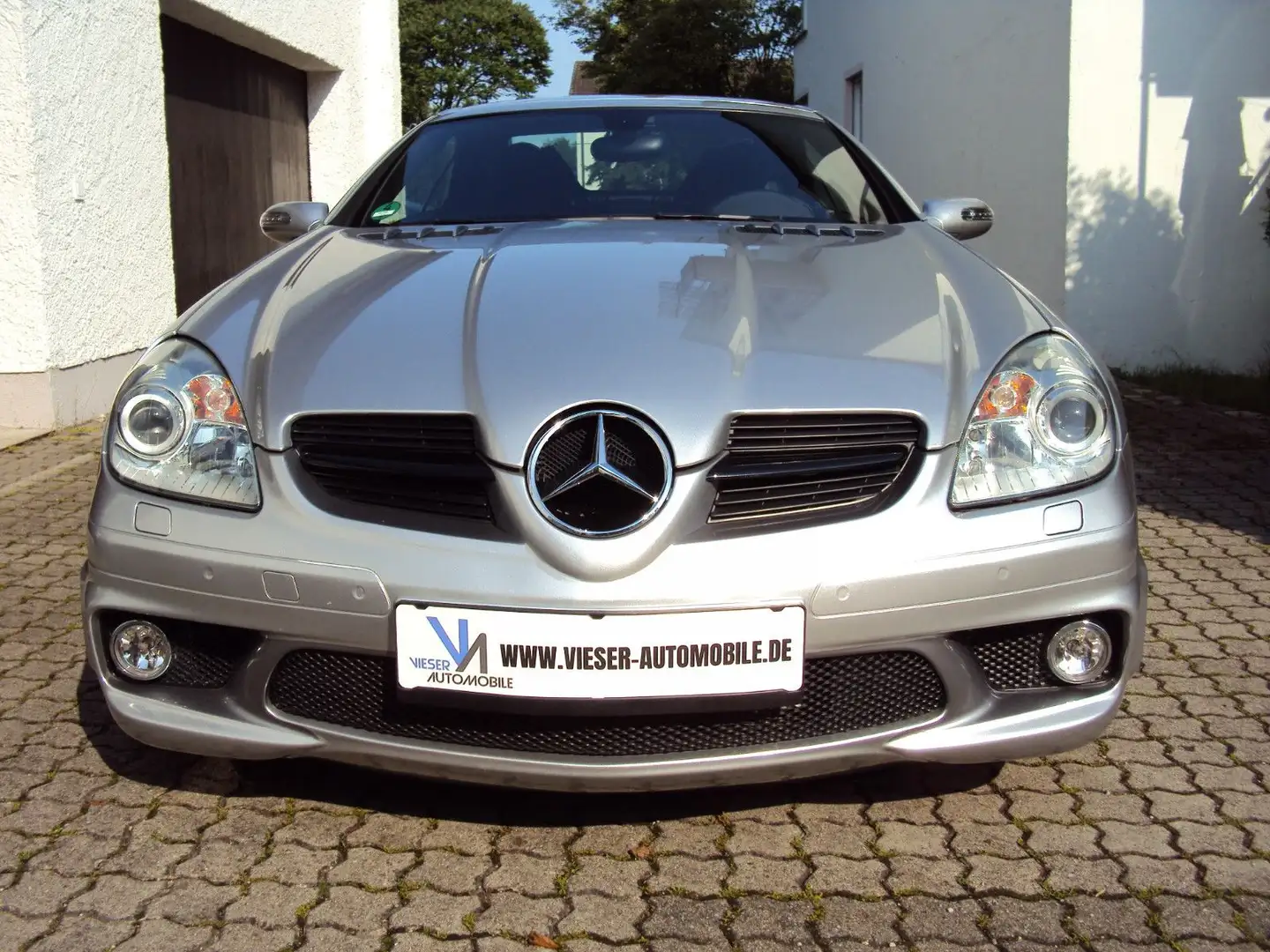 Mercedes-Benz SLK 55 AMG Airscarf Harman-Kardon PTS Argent - 2