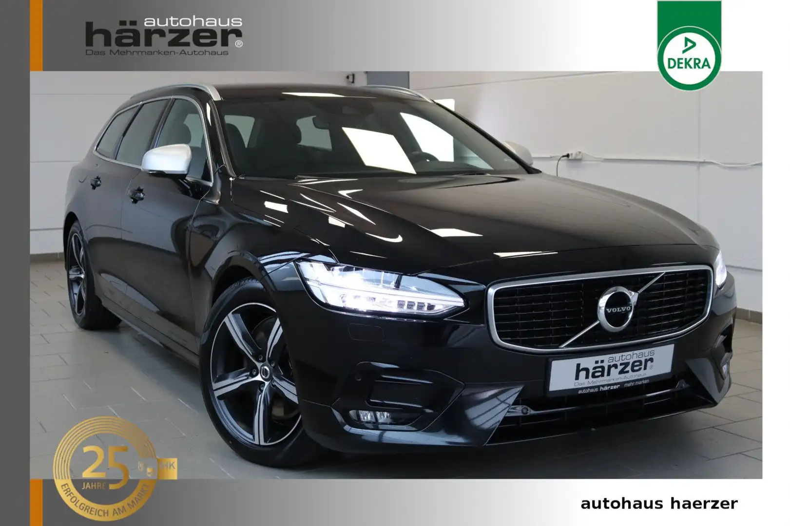 Volvo V90 D5 R Design AWD *LED*NAV*Standhz*Sitzklima* Schwarz - 1