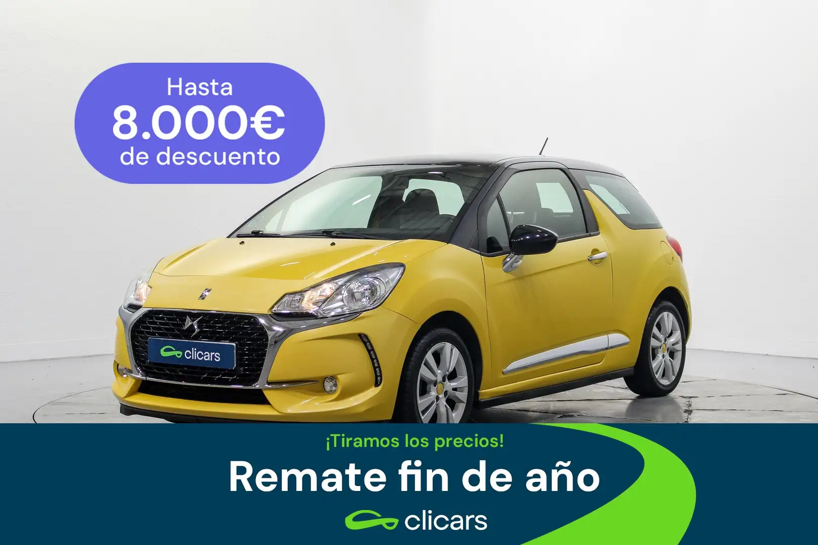 DS Automobiles DS 3 1.6BlueHDi S&S Desire 100 Galben - 1