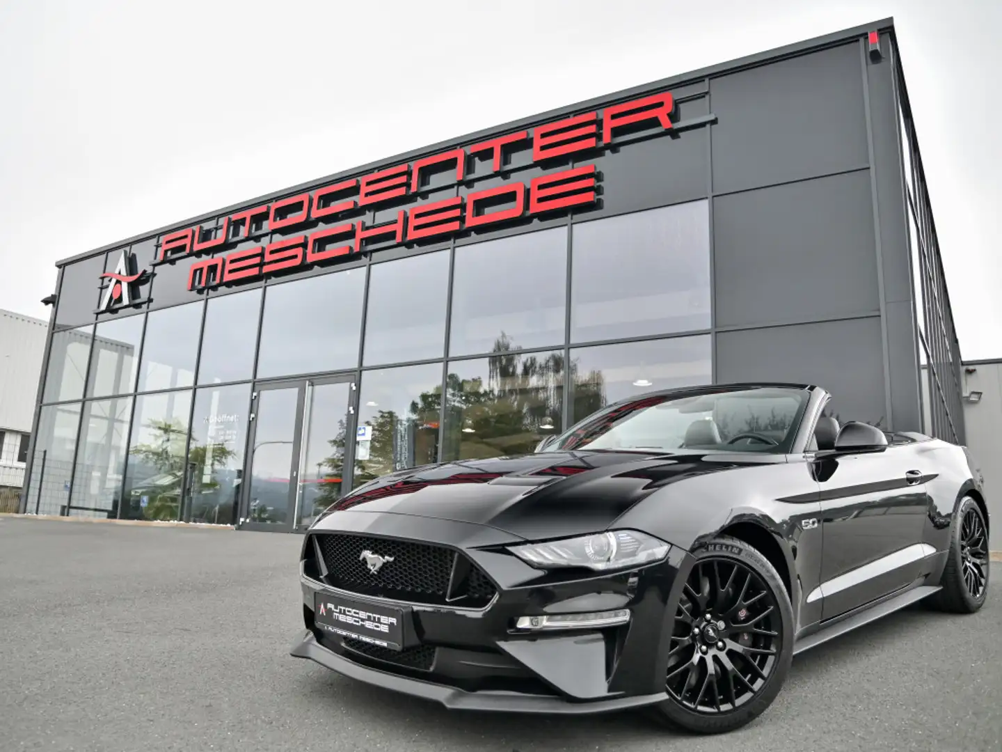 Ford Mustang Cabrio 5.0 Ti-VCT V8 GT Aut. Premium* Schwarz - 1