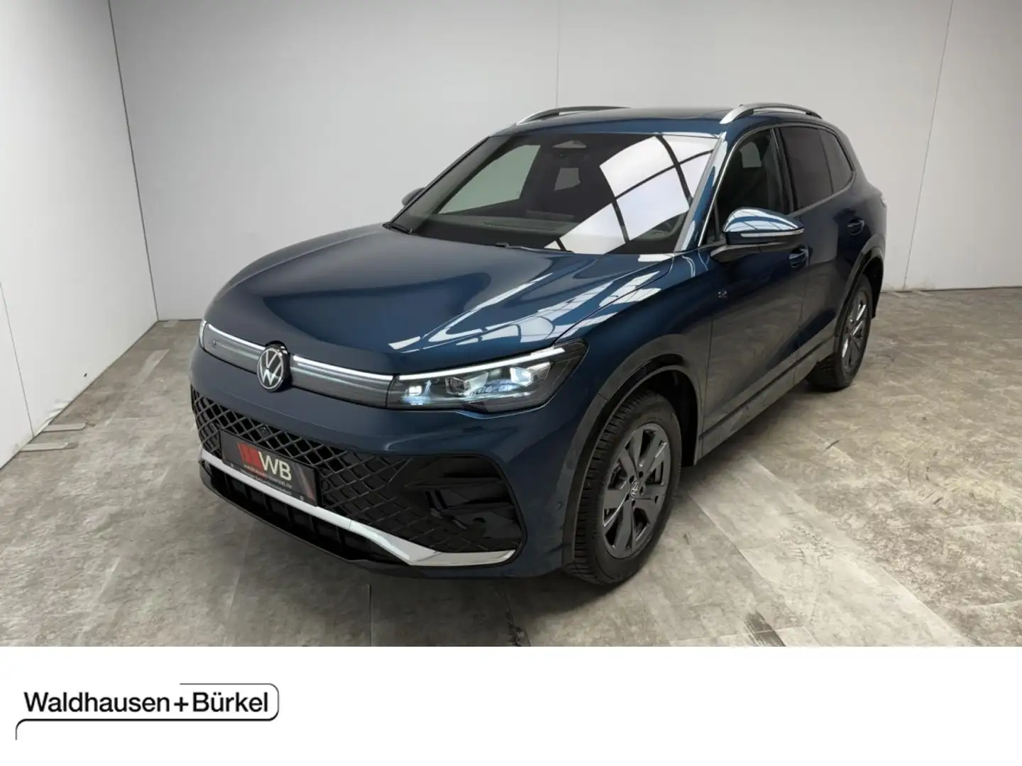 Volkswagen Tiguan 2.0 TDI DSG 4Motion R-Line Klima Navi Leder Blau - 1