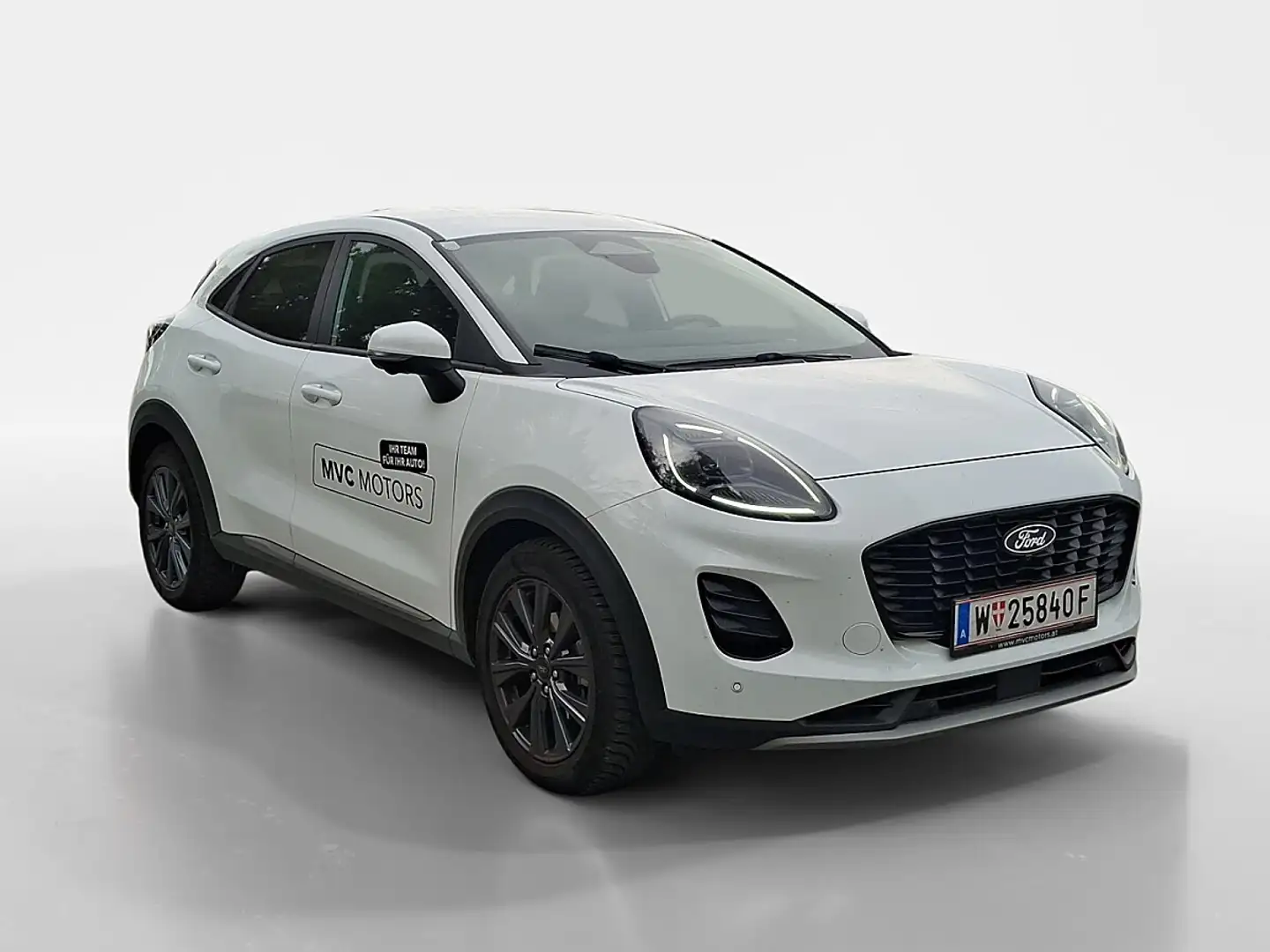 Ford Puma 1.0 l EcoBoost Hybrid 92kW Titanium Weiß - 1