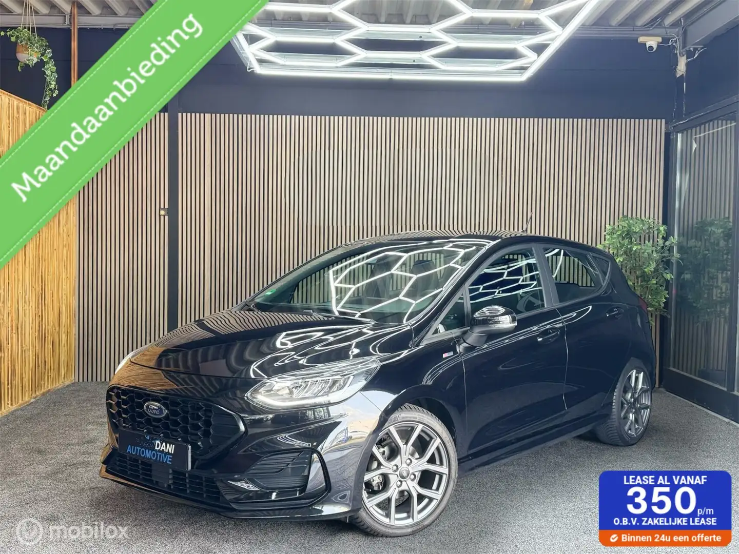 Ford Fiesta 1.0 EcoBoost Hybrid ST-line 125 PK | Winterpak Noir - 1