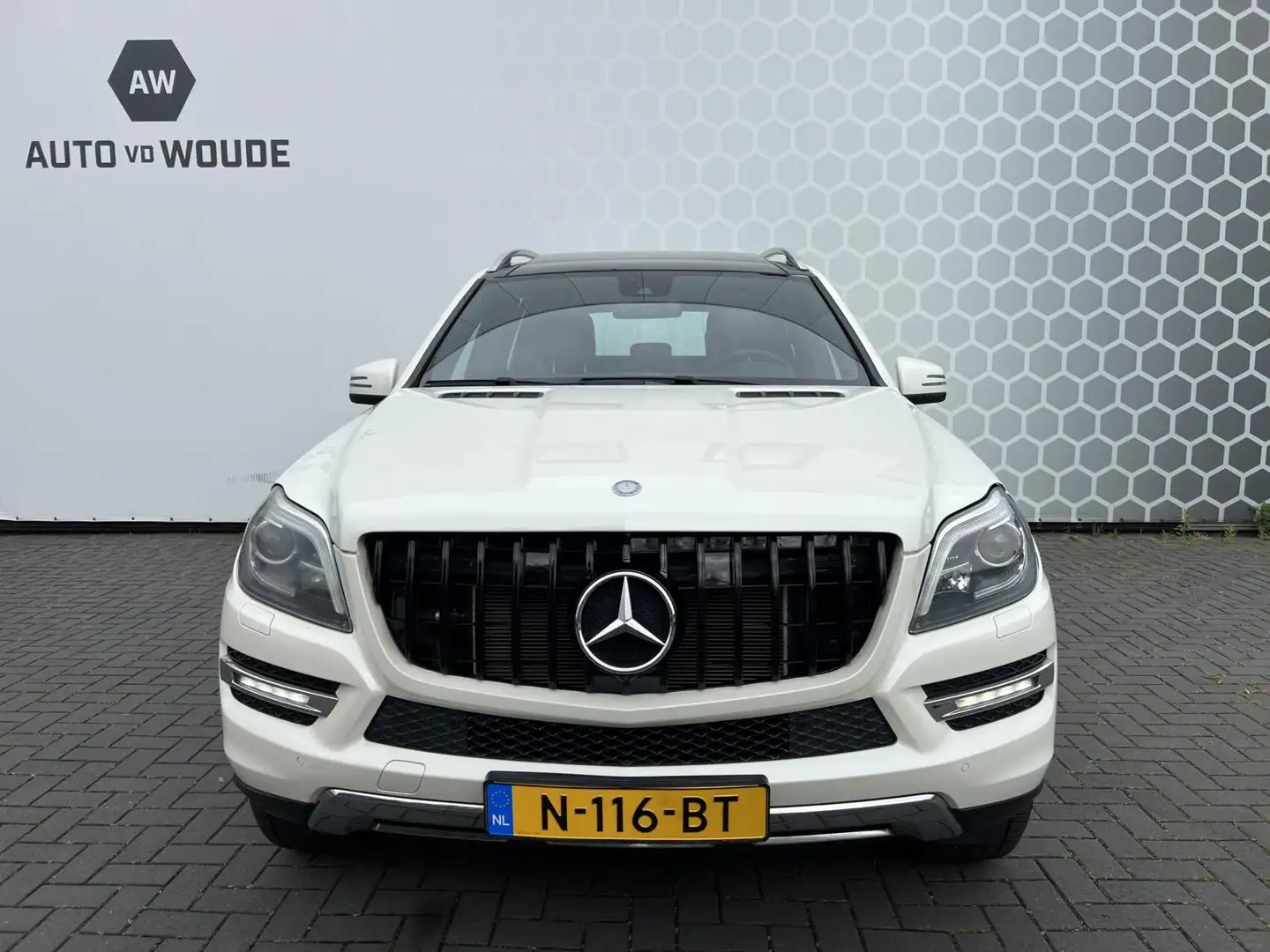 Mercedes-Benz GL 500 4-Matic Pano V8 Leer Xenon Luchtvering Weiß - 2