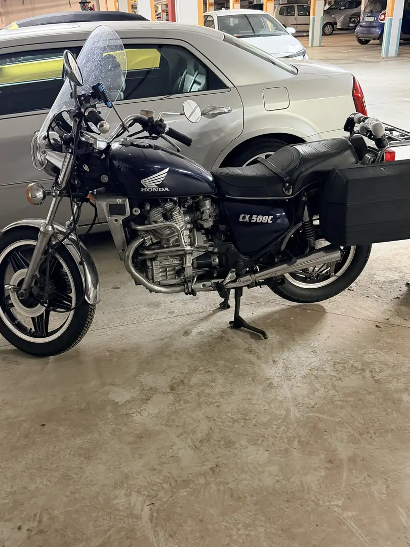 Honda CX 500 Honda CX500C Kék - 2