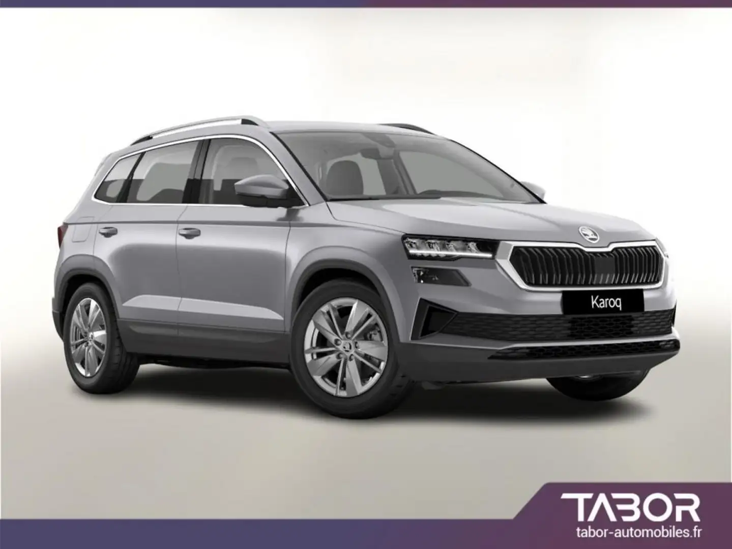 Skoda Karoq TSI 150 DSG Selection LED ACC GPS Argent - 1