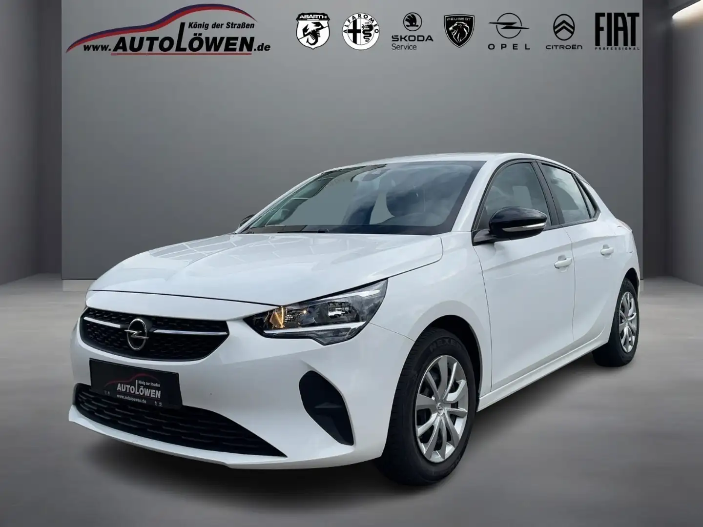 Opel Corsa F 1.2 Edition Einparkhilfe Sitzheizung Weiß - 1