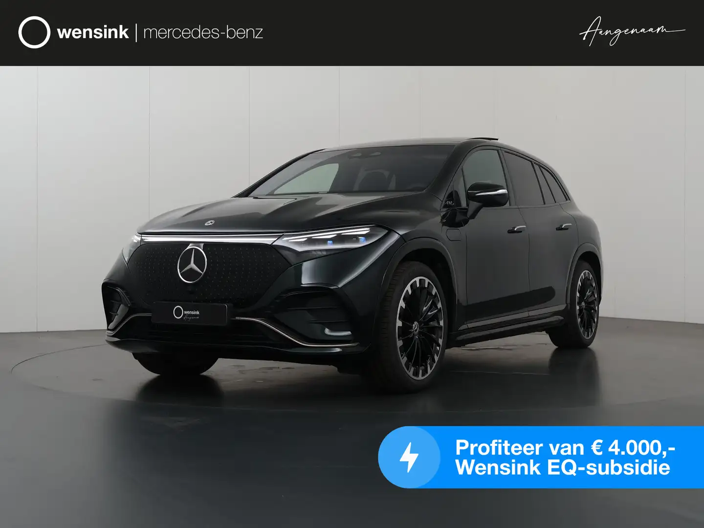 Mercedes-Benz EQS SUV 450 4MATIC AMG Line | Premium Plus | Trekhaak | Ni Grün - 1