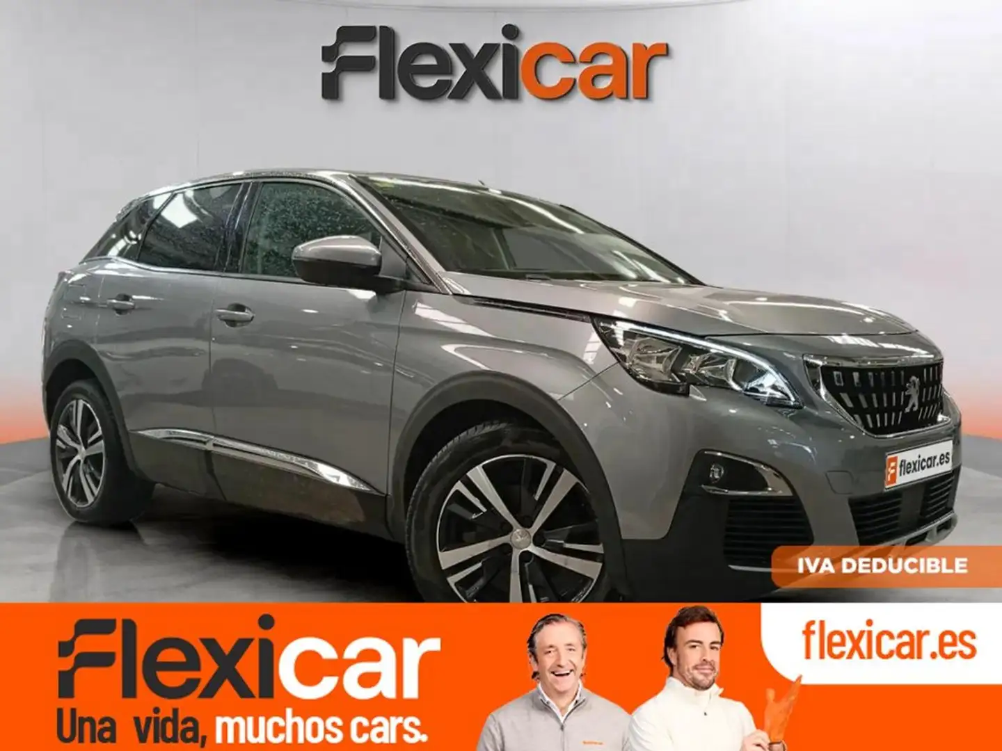 Peugeot 3008 1.2 PureTech S&S Allure 130 Gris - 1