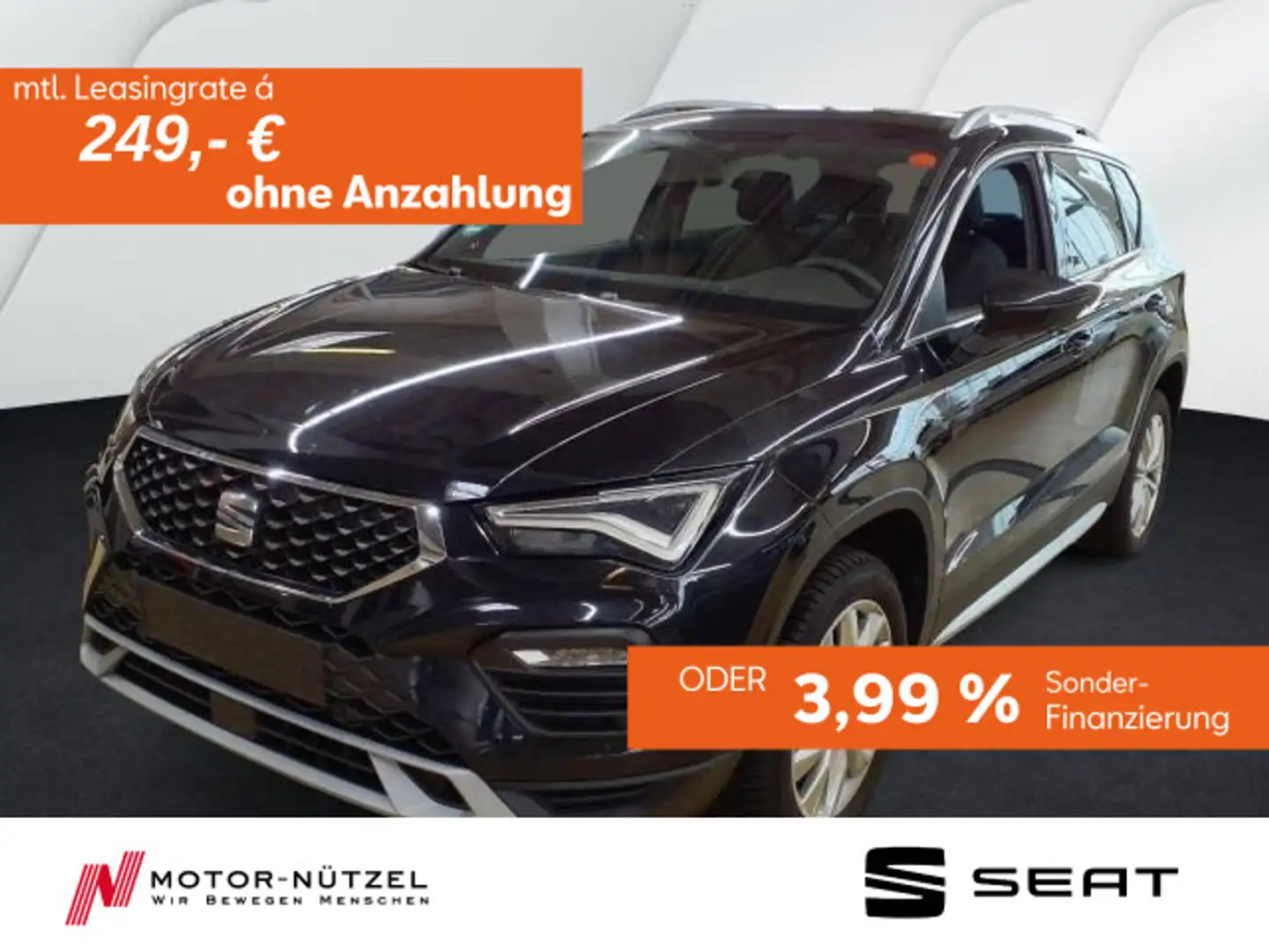 SEAT Ateca 1.5 TSI DSG X-PERIENCE LED+NAV+ACC+SHZ+RFK Schwarz - 1