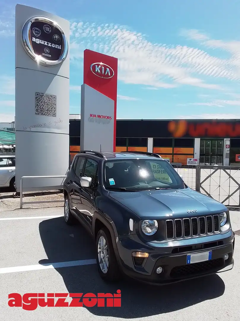 Jeep Renegade Renegade 2019 1.3 t4 phev Limited 4xe at6 Blu/Azzurro - 1