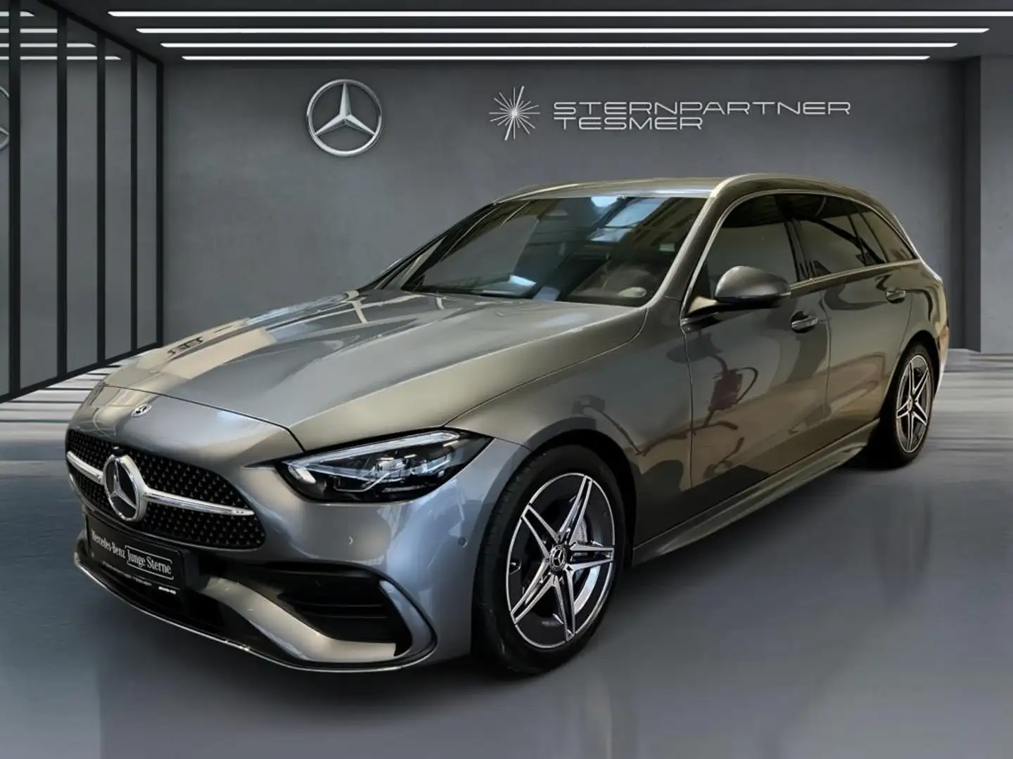 Mercedes-Benz C 300 d T AMG Distr MBUX Memory AMBIENTE AdSound Grau - 1