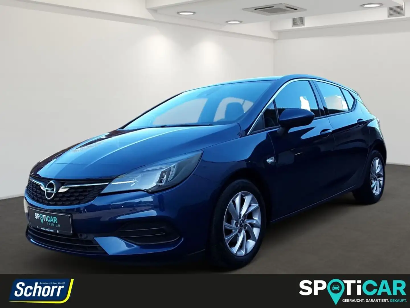 Opel Astra 1.2 Turbo Start/Stop Elegance Blauw - 1