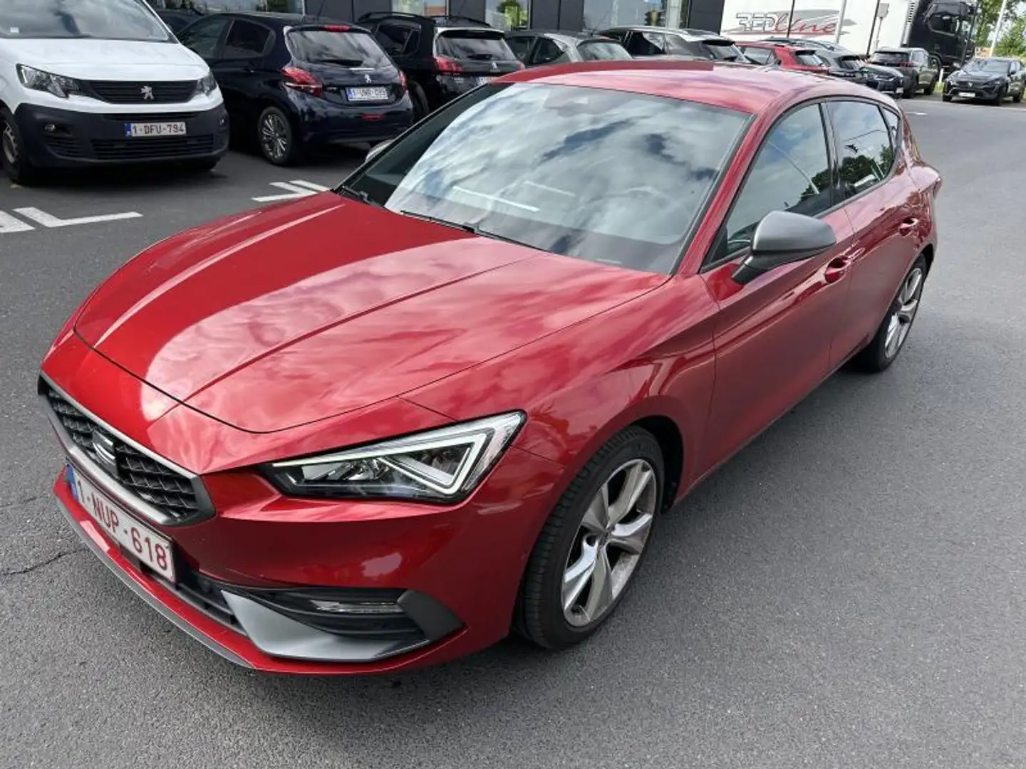 SEAT Leon 1.5TSI FR 150PK - 50.471KM - 2020 Rouge - 2