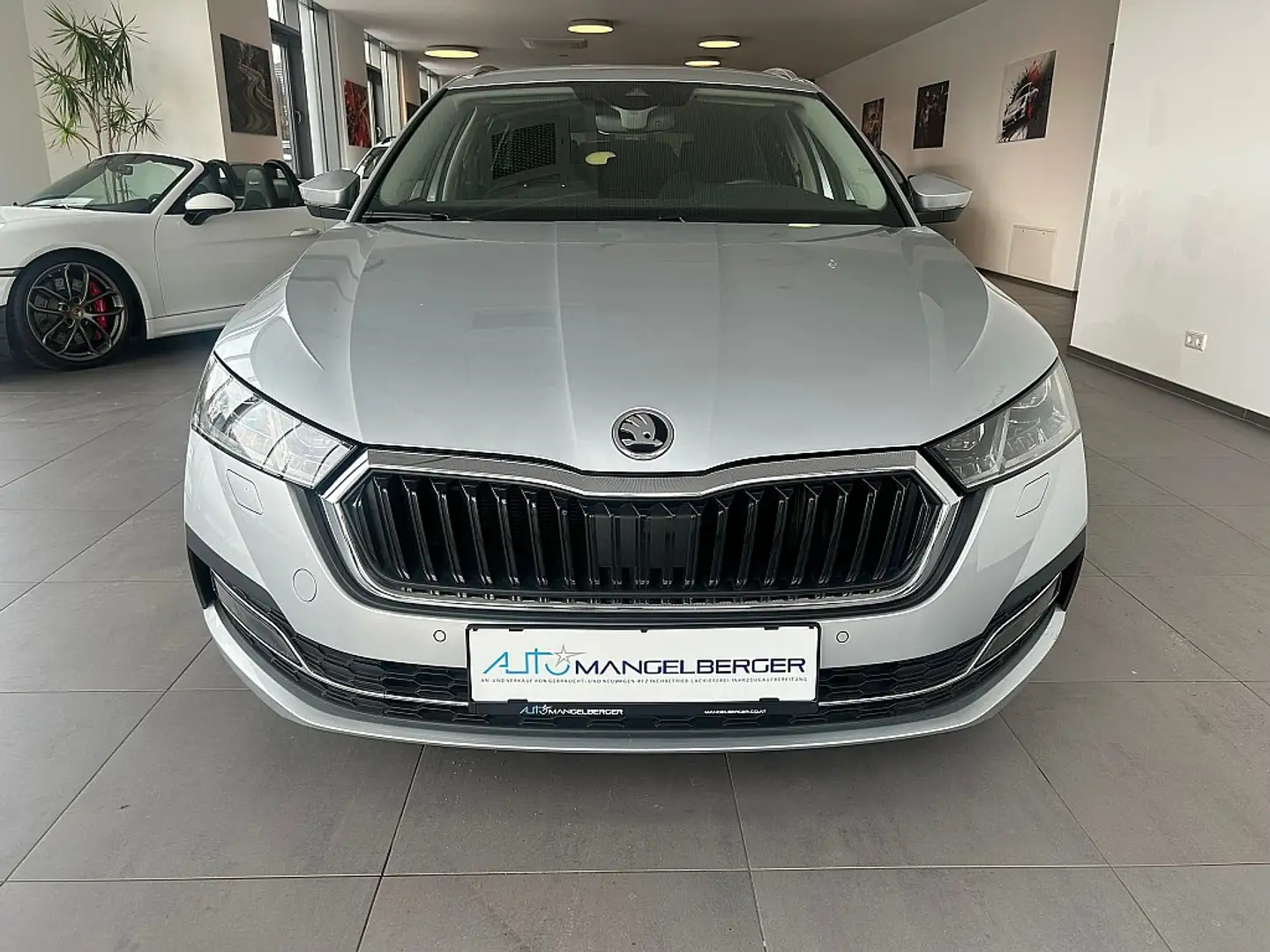 Skoda Octavia Combi 2,0 TDI Premium Silber - 2
