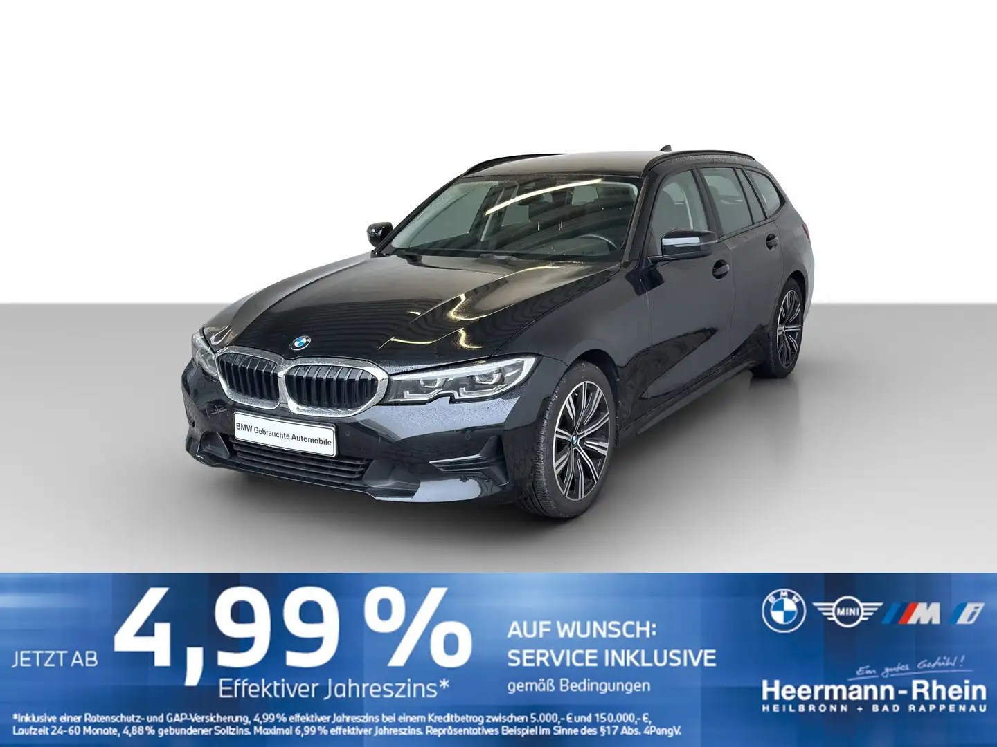 BMW 318 iA Tour. Advantage LiveCock.Sportsz.PDC.SHZ. Schwarz - 2