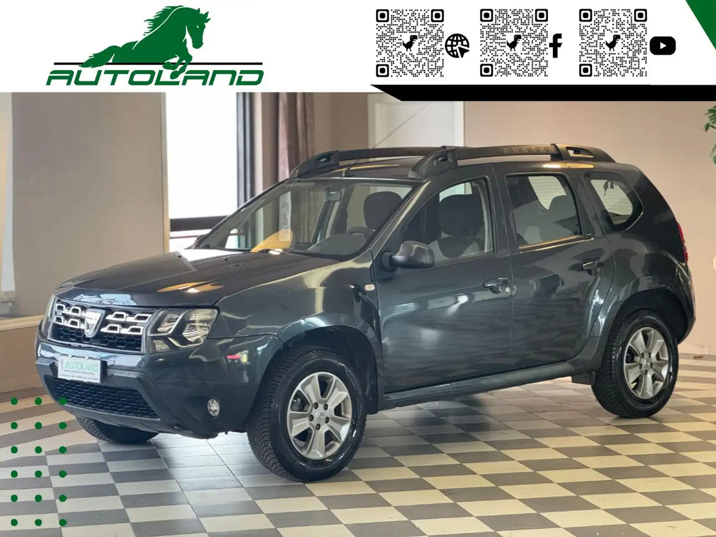 Dacia Duster 1.5 dCi 110CV 4x2 Lauréate*GommeNuove Grijs - 1