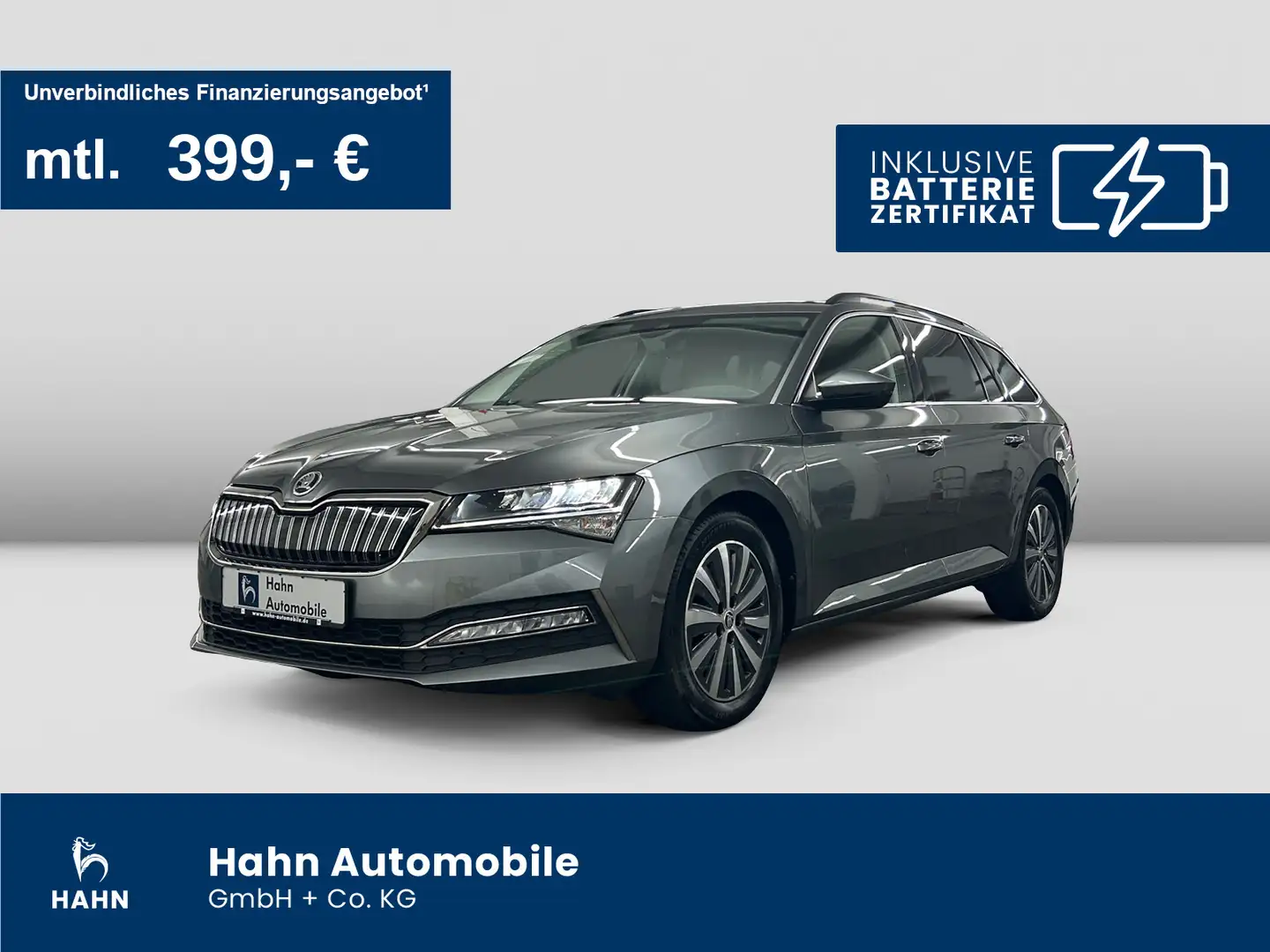 Skoda Superb Combi 1.4TSI iV DSG Ambition Standh.,Navi Grau - 1