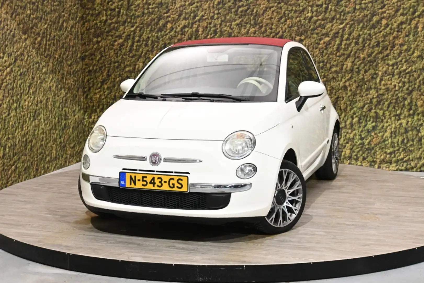 Fiat 500C 1.2 Lounge Cabrio | Airco Blanc - 1