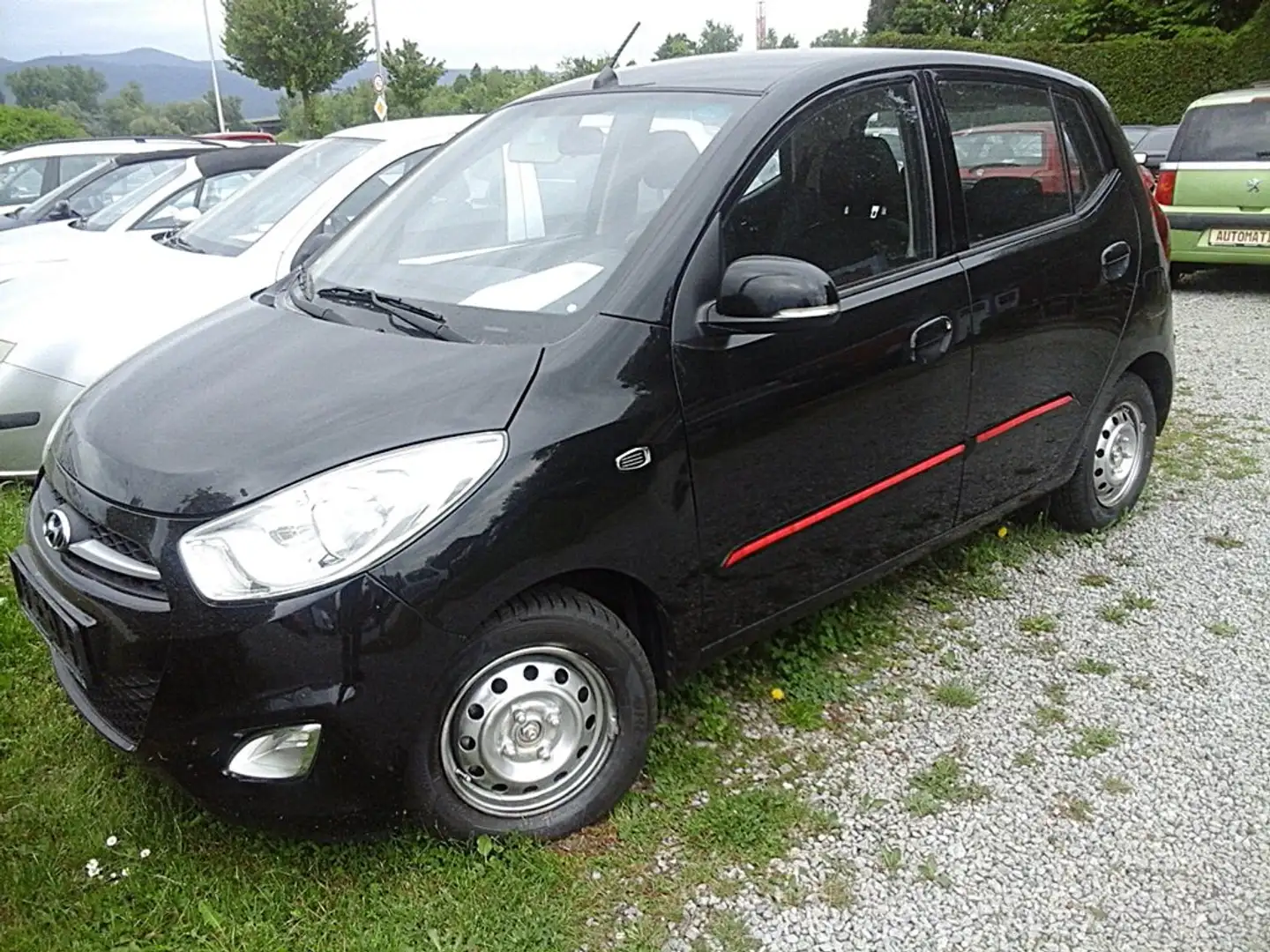 Hyundai i10 UEFA Euro Edition/TÜV NEU/ Sitzhzg+Klima+FH/EU5 Schwarz - 1