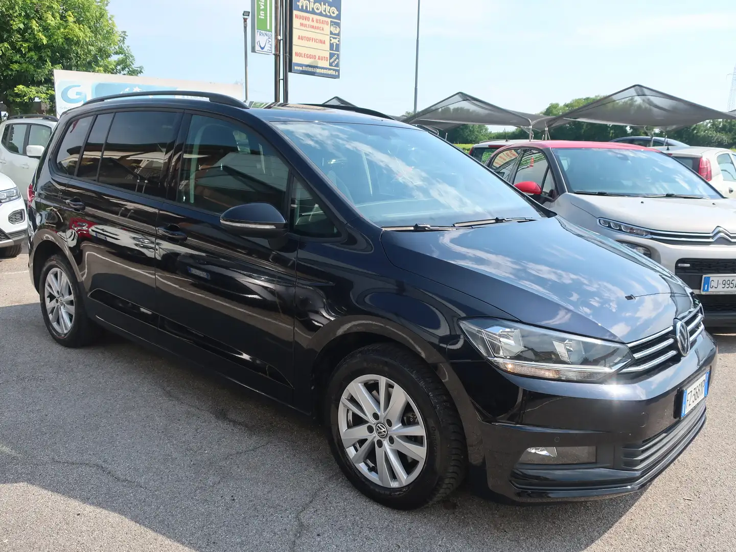 Volkswagen Touran Touran III 2015 2.0 tdi Business 115cv dsg 7 Posti Nero - 1