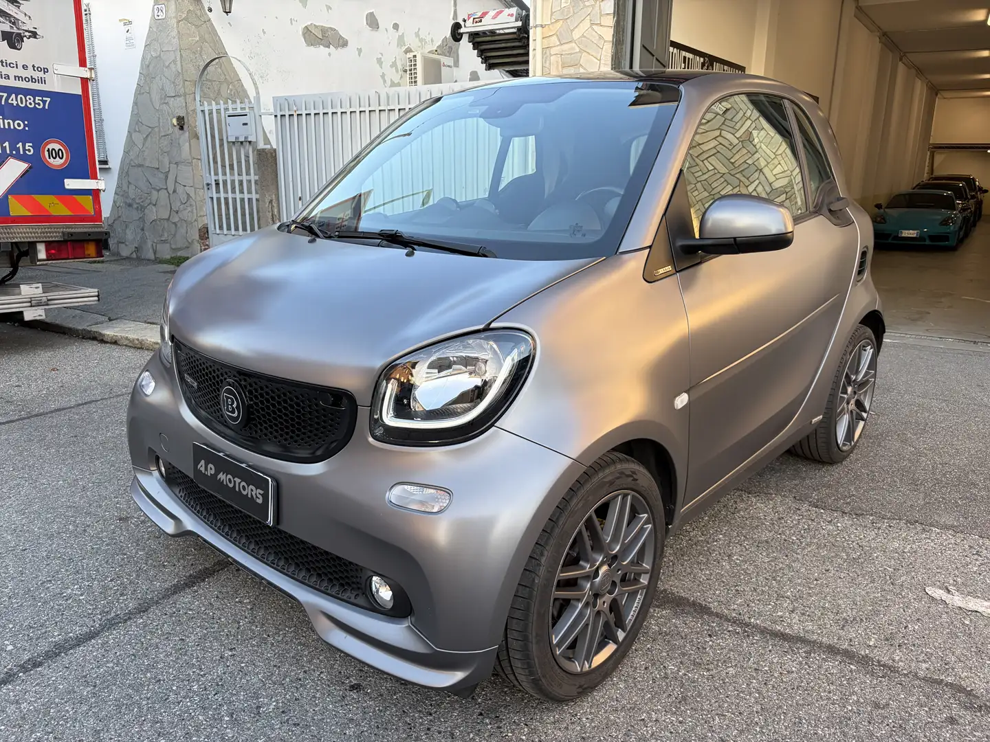 smart forTwo 0.9 t Solidgrey BRABUS Grigio - 2