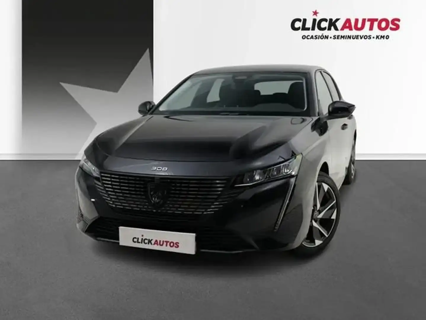 Peugeot 308 1.2 PureTech S&S Allure 130 Negro - 1