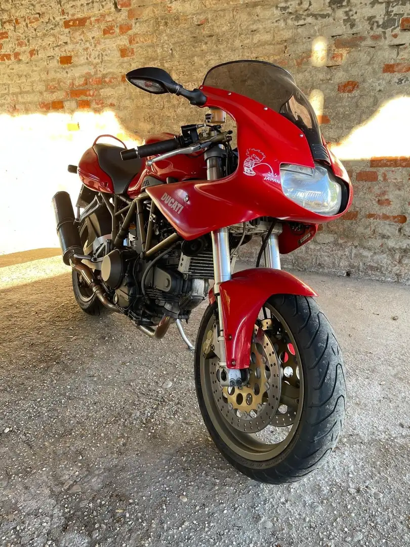 Ducati 900 SS i.e., SIL Moto, ÖHLINS, A2-tauglich 48 / 80 PS Red - 2
