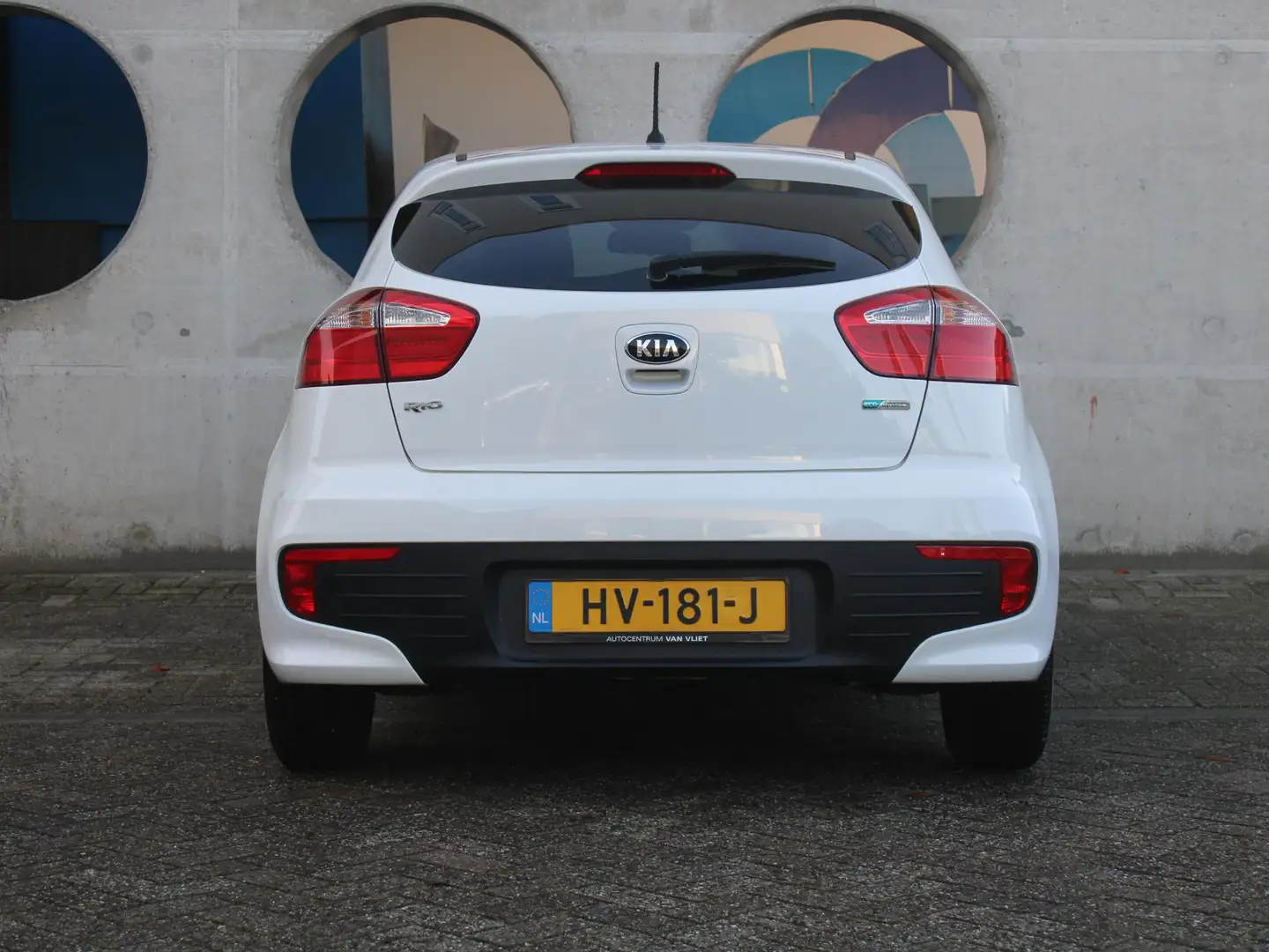 Kia Rio 1.2 CVVT DynamicLine | AIRCO | 12 MAANDEN BOVAG GA Blanc - 2