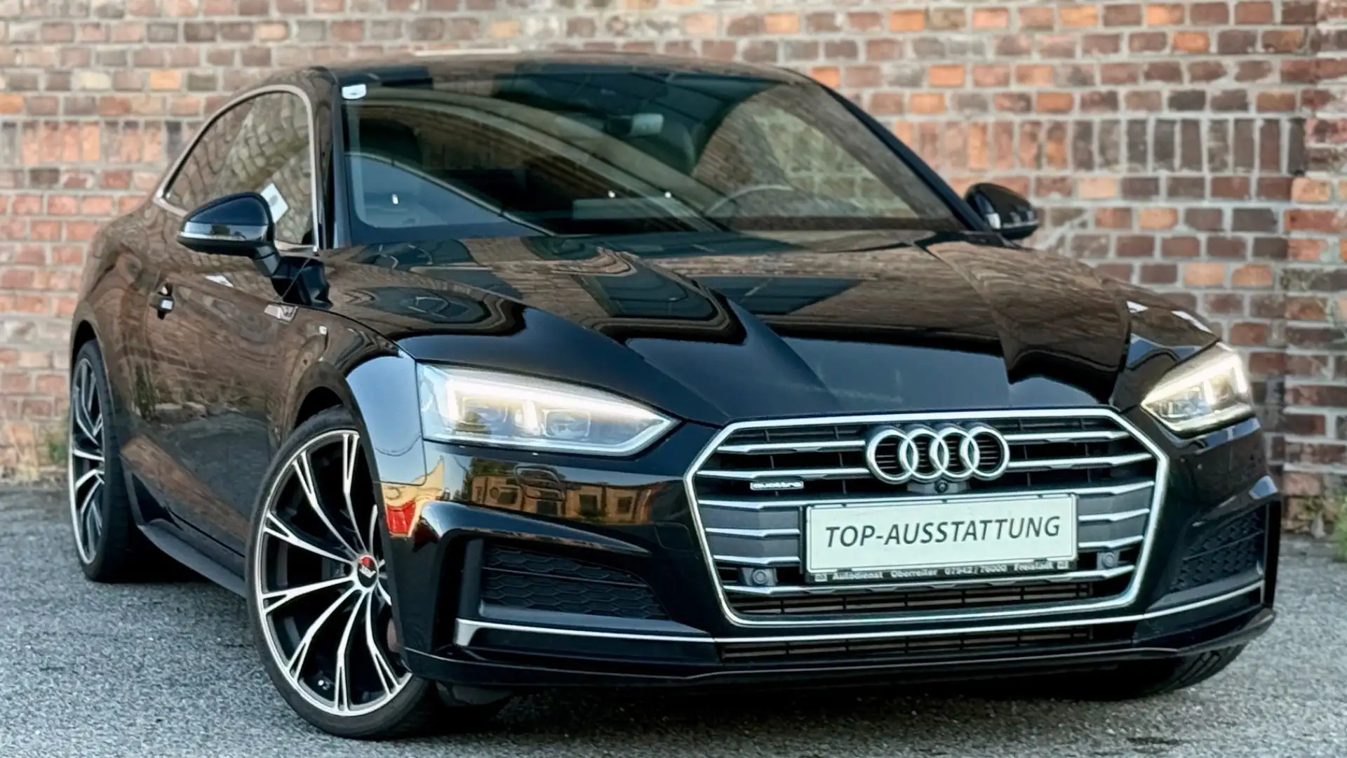 Audi A5 3,0 TDI *S-Line +Top Ausstattung Coupé Quattro S- Schwarz - 2