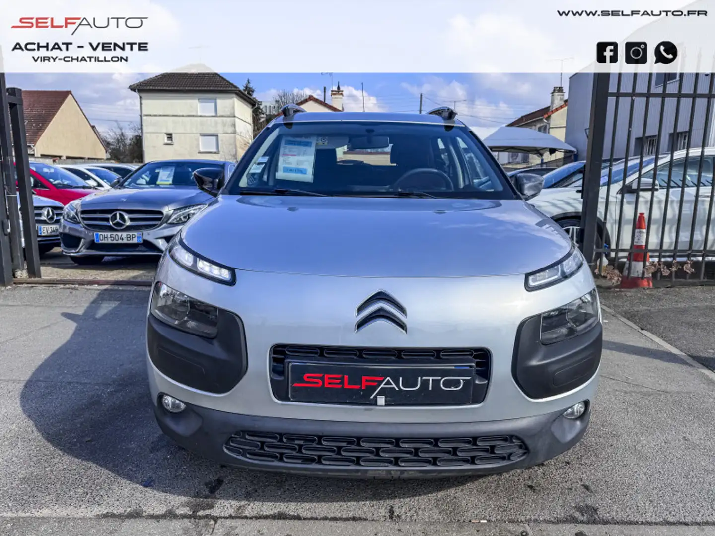 Citroen C4 Cactus E-HDI 92 FEEL ETG6 Gris - 2