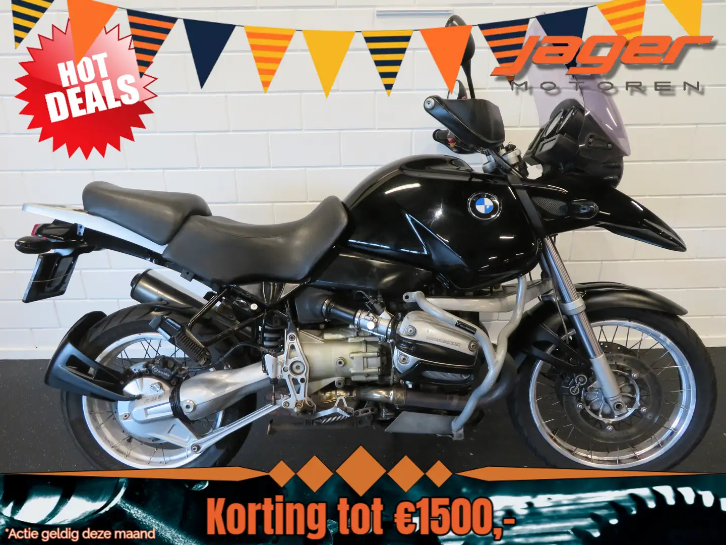 BMW R 1150 GS R150GS DEGELIJKE TOURER! Schwarz - 1
