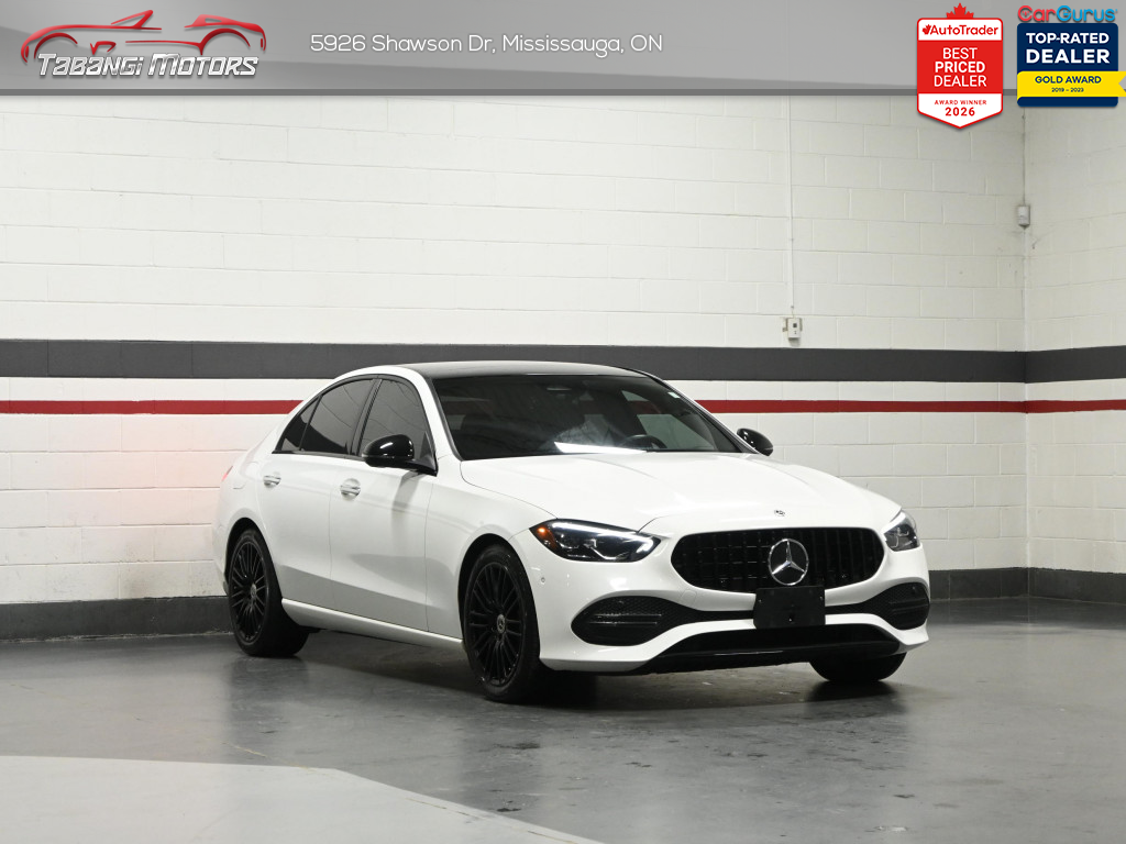 2024 Mercedes-Benz C-Class Sedan C300 4MATIC No Accident 360CAM Ambient Light Navi