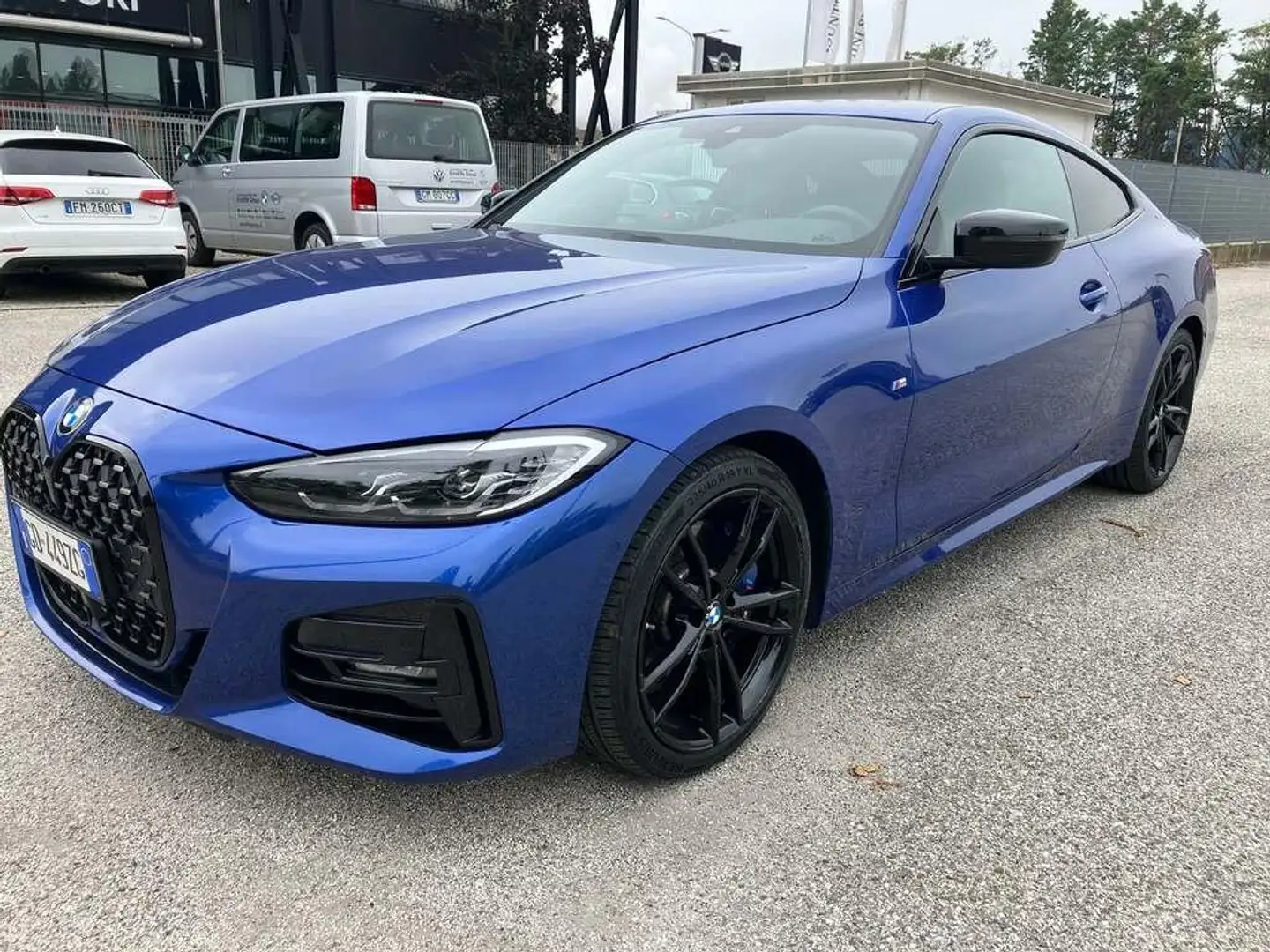 BMW 420 d Coupe mhev 48V xdrive Msport auto Blu/Azzurro - 1