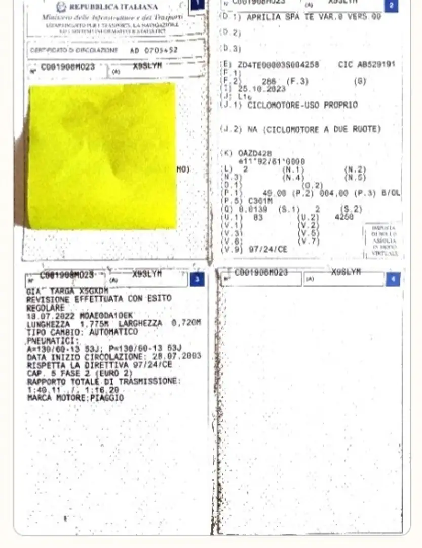 Aprilia SR 50 Zwart - 2