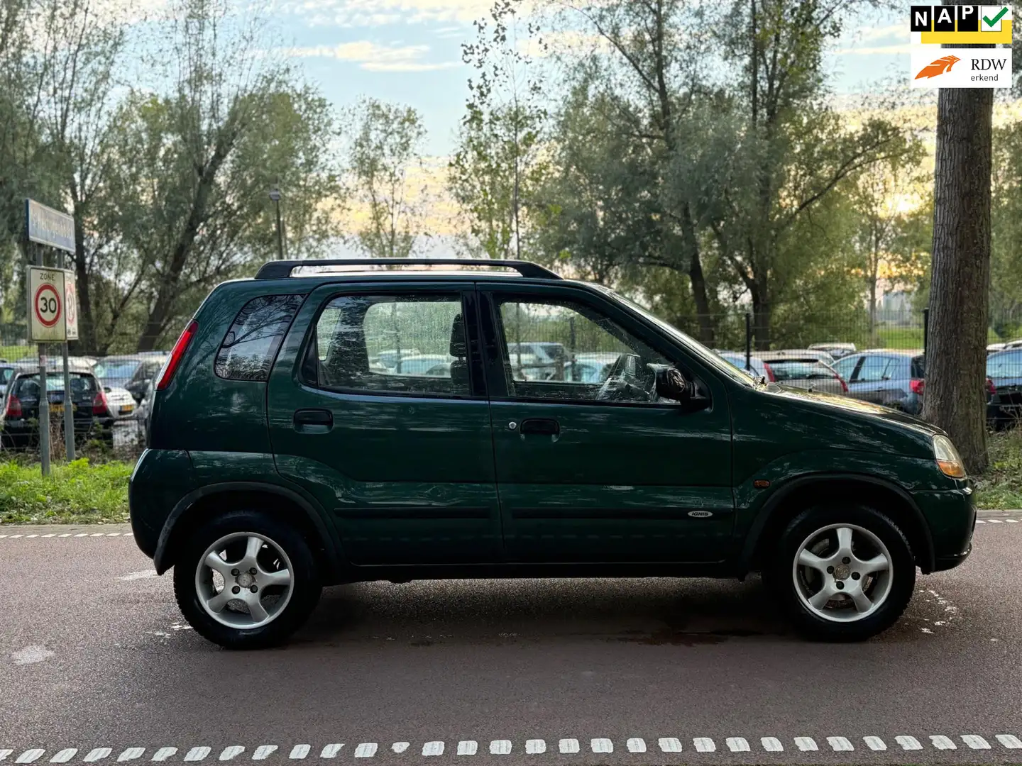Suzuki Ignis 1.3-16V GL APK!RIJDT GOED!KOOPJE! Groen - 1
