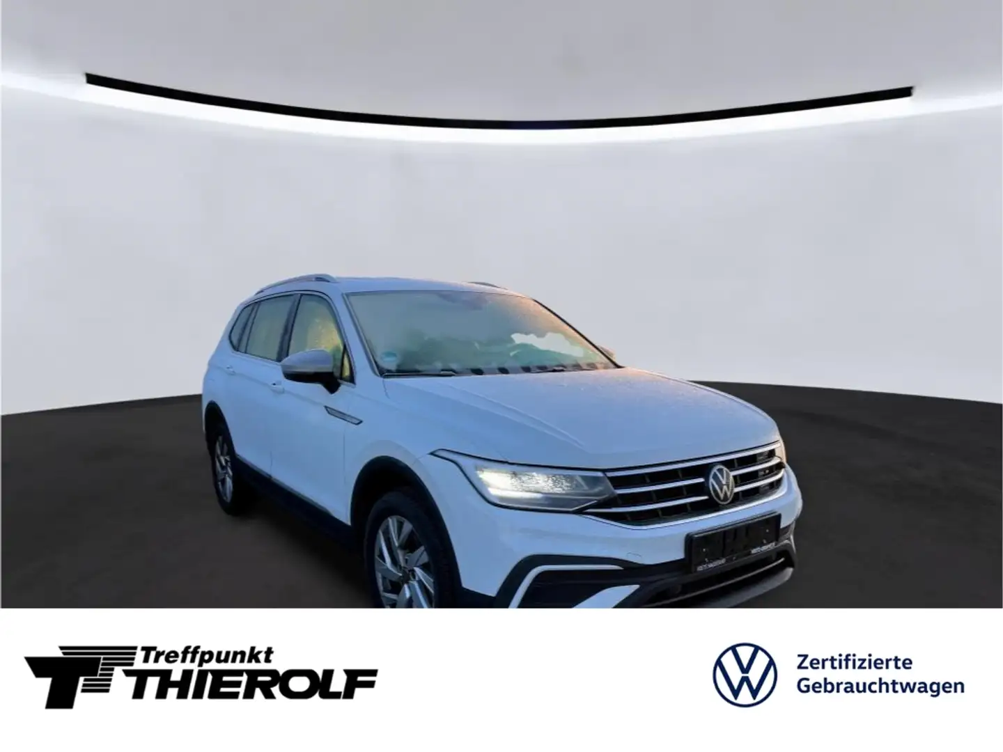 Volkswagen Tiguan Allspace 2,0TDI 4MOTION Life Rückfahrkamera Weiß - 1